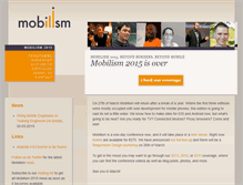 Tablet Screenshot of mobilism.nl